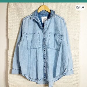 Aerie Jean shacket